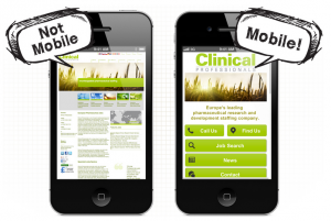 mobile website